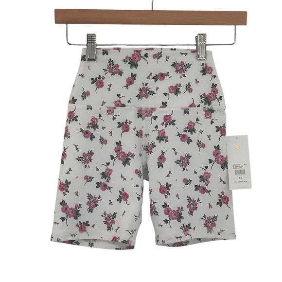NWT Spiritual Gangster floral Intent Sport High Waist Biker Shorts extra small - Picture 2 of 8